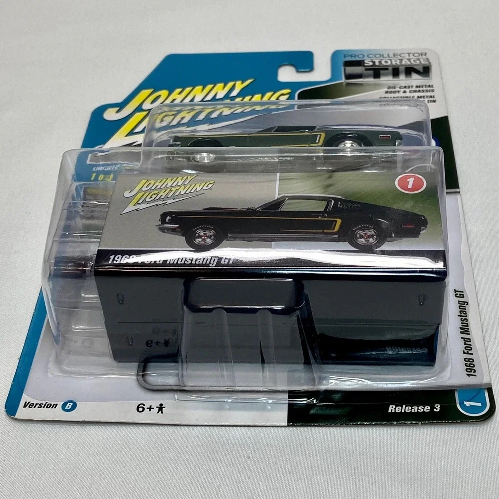 Johnny Lightning 1968‎ Ford Mustang GT Version B Release 3 Green 1:64 NIP 2022
